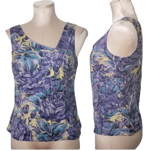 Odille Tops - EUC Anthropologie Odille tie-dyed tank top size 4